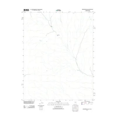 2012 Map of Prohibition Flat, 2012 Print