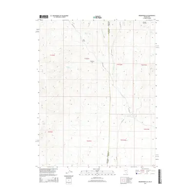 2014 Map of Prohibition Flat, 2014 Print