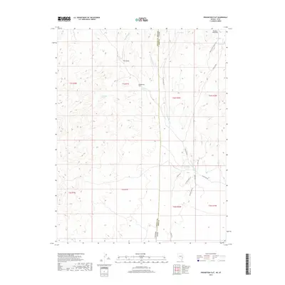 2018 Map of Prohibition Flat, 2018 Print