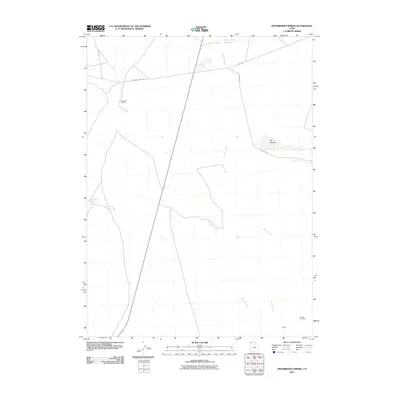 2011 Map of Prohibition Spring, 2011 Print