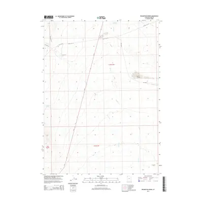 2014 Map of Prohibition Spring, 2014 Print