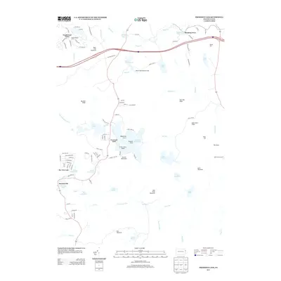 2013 Map of Promised Land, 2013 Print