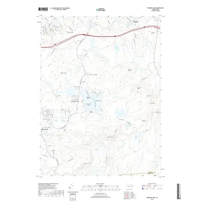 2019 Map of Promised Land, 2019 Print