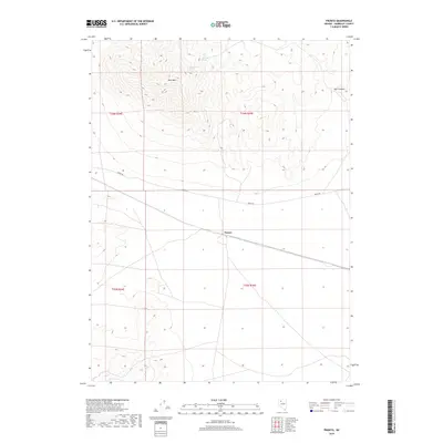 2018 Map of Pronto, 2018 Print