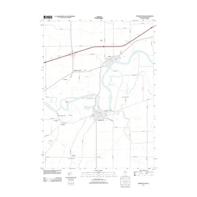 2012 Map of Prophetstown, 2012 Print