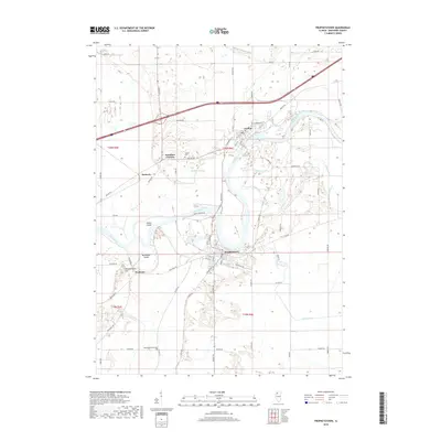 2018 Map of Prophetstown, 2018 Print