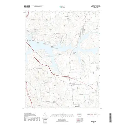 2019 Map of Prospect, 2019 Print
