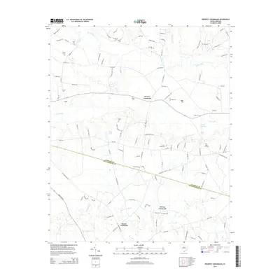 2014 Map of Prospect Crossroads, 2014 Print