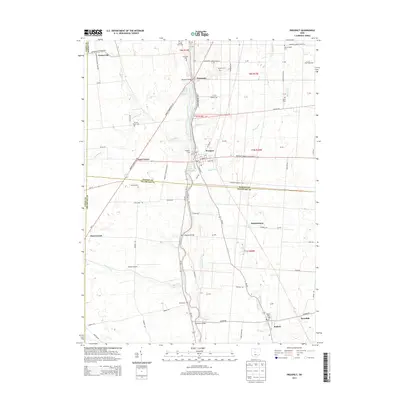 2013 Map of Prospect, 2013 Print