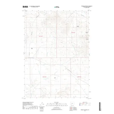 2017 Map of Prospect Mountains, 2017 Print
