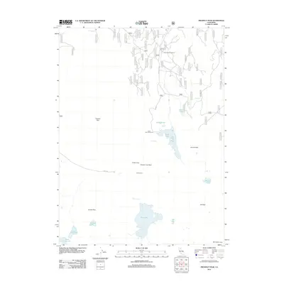 2012 Map of Prospect Peak, 2012 Print