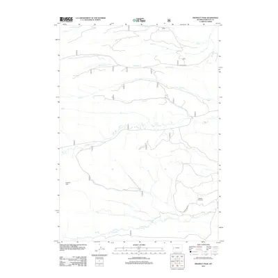 2012 Map of Prospect Peak, 2012 Print