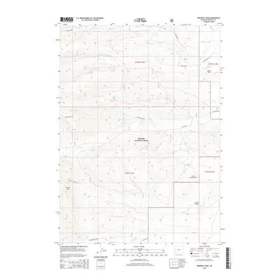 2015 Map of Prospect Peak, 2015 Print
