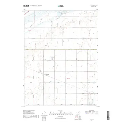 2017 Map of Prosser, 2017 Print