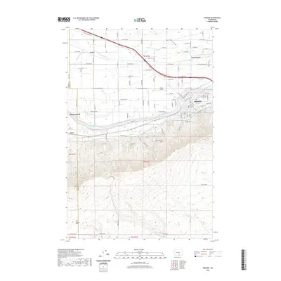 2020 Map of Prosser, 2020 Print