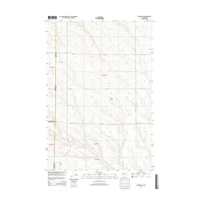 2013 Map of Prosser SE, 2013 Print