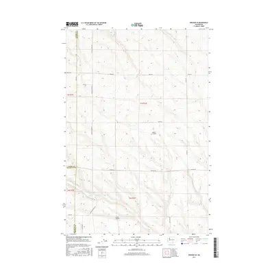 2017 Map of Prosser SE, 2017 Print