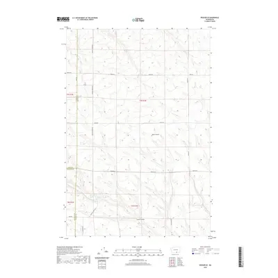 2020 Map of Prosser SE, 2020 Print