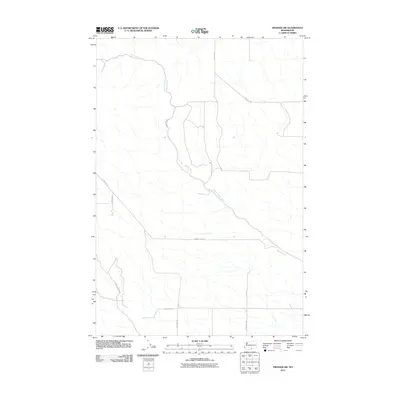 2011 Map of Prosser SW, 2011 Print