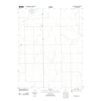 2012 Map of Protection NE, 2012 Print