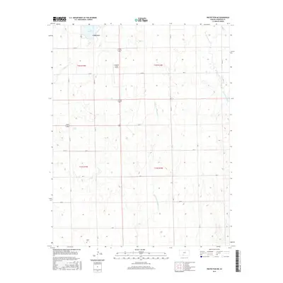 2015 Map of Protection NE, 2015 Print