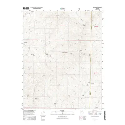 2015 Map of Protem NE, 2015 Print
