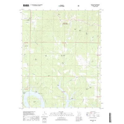 2017 Map of Protem SW, 2017 Print