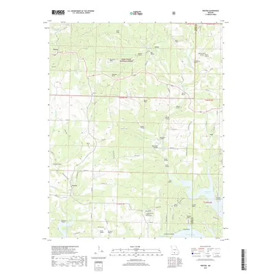 2017 Map of Protem, 2017 Print