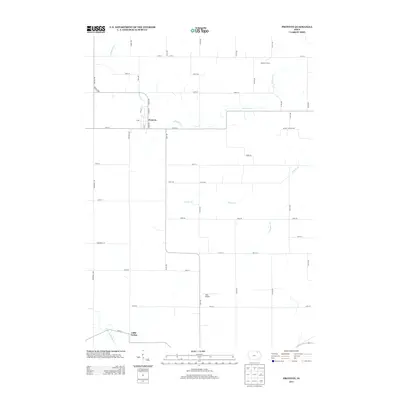 2013 Map of Protivin, 2013 Print