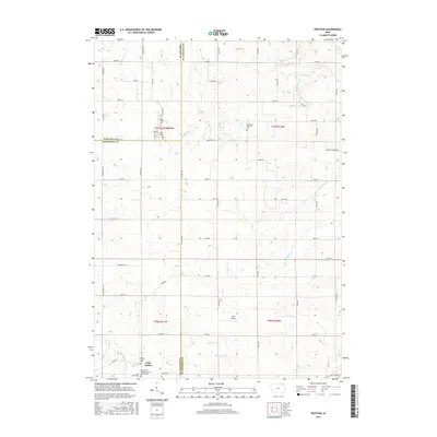2015 Map of Protivin, 2015 Print