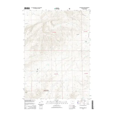 2015 Map of Protsmans Knob, 2015 Print