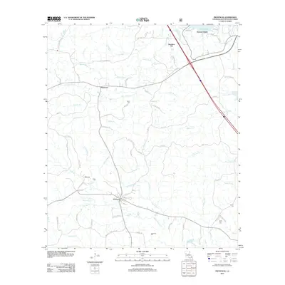 2012 Map of Provencal, 2012 Print