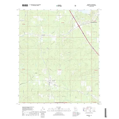 2020 Map of Provencal, 2020 Print