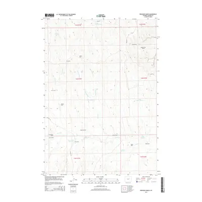 2015 Map of Provence Ranch, 2015 Print