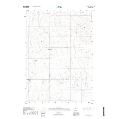 2017 Map of Provence Ranch, 2017 Print