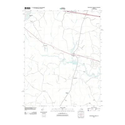 2010 Map of Providence Forge, 2010 Print