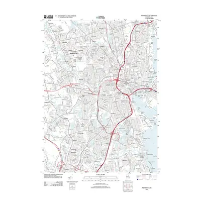 2012 Map of Providence, 2012 Print