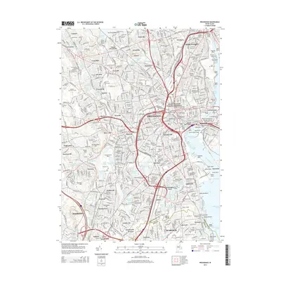 2015 Map of Providence, 2015 Print