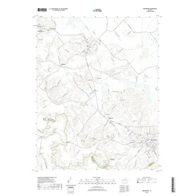 2019 Map of Providence, 2019 Print