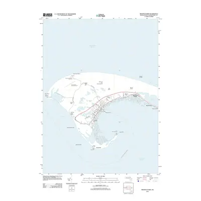2012 Map of Provincetown, 2012 Print