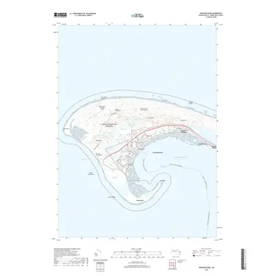2018 Map of Provincetown, 2018 Print