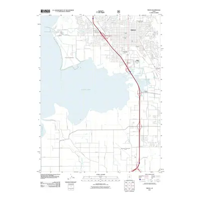 2011 Map of Provo, 2011 Print