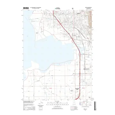 2014 Map of Provo, 2014 Print
