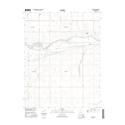 2016 Map of Prowers, 2016 Print