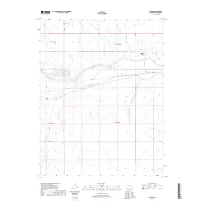 2019 Map of Prowers, 2019 Print