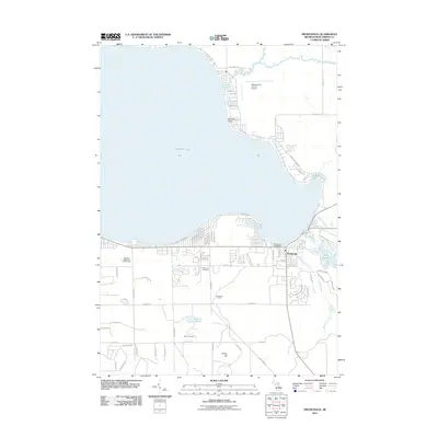 2011 Map of Prudenville, 2011 Print