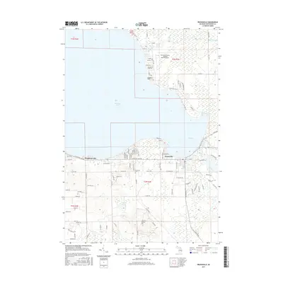 2017 Map of Prudenville, 2017 Print