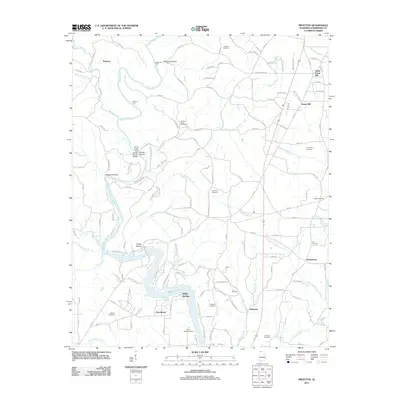 2011 Map of Pruitton, 2011 Print