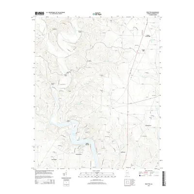 2014 Map of Pruitton, 2014 Print