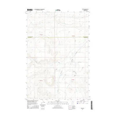 2017 Map of Pryor, 2017 Print